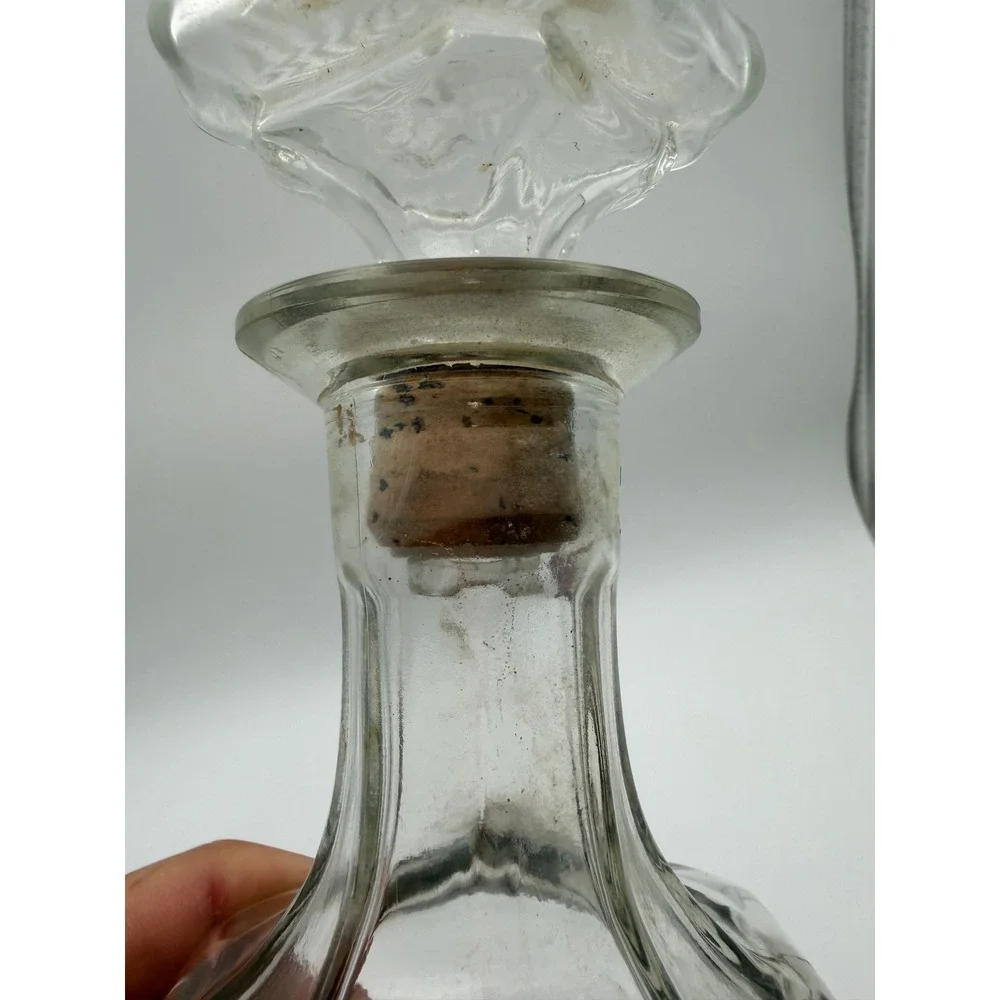 Vintage Old Fitzgerald Collectors Series Glass Decanter Revolutionary Soldier